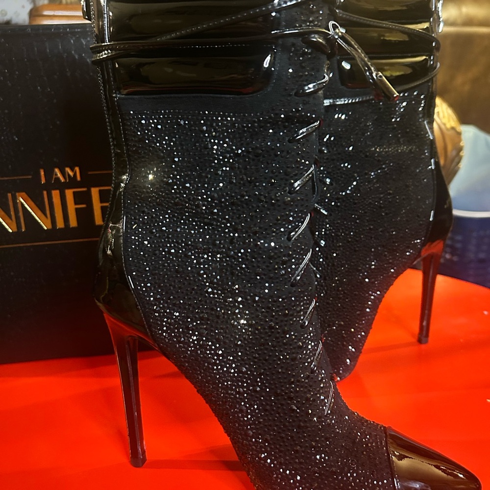 Jennifer Le AXL Austrian Crystal Boots
